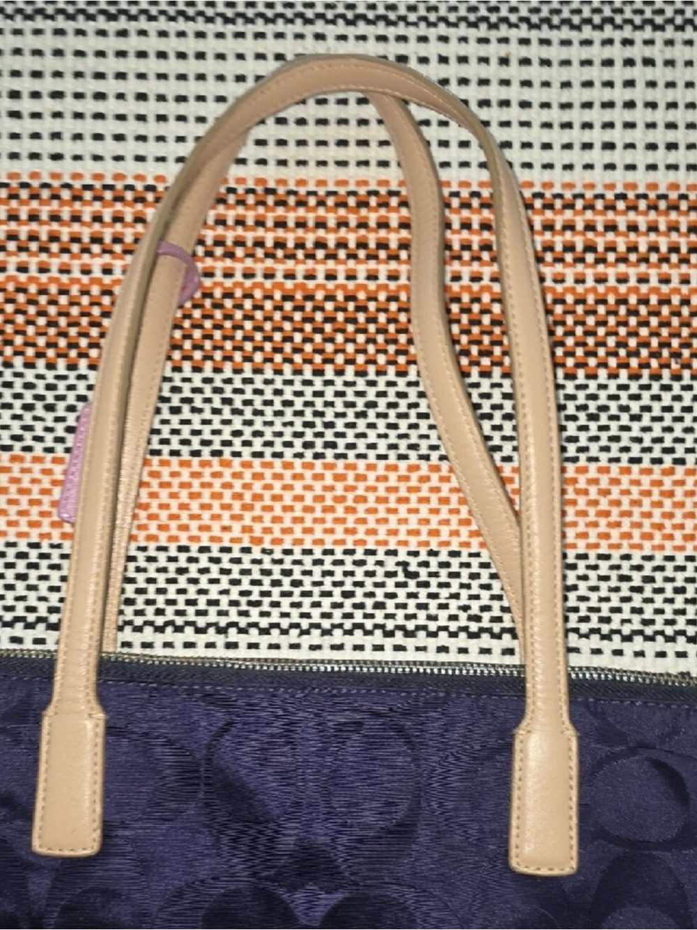 Coach Legacy Weekend Signature Nylon East/West Tote - Picture 5 of 8